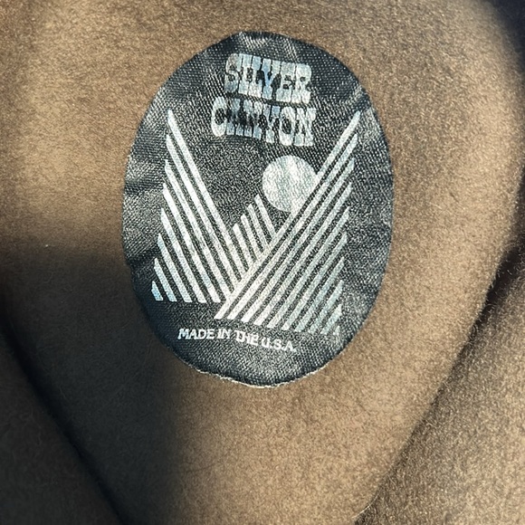 SILVER CANYON GREEN 💯 SOFT WOOL MADE IN USA UNISEX SIZE M - Picture 5 of 8